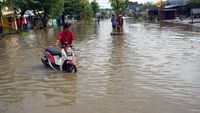 Diguyur Hujan Lebat, Kawasan Kota Sorong Terendam Banjir
