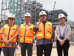 Airlangga Optimistis Smelter Freeport di Gresik Rampung Desember 2023
