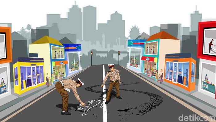 Pemotor Tertabrak Truk di Jalan Kudus-Jepara, 1 Bocah Tewas