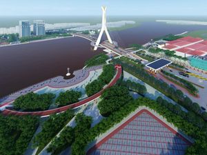 Begini Kira-kira Tampak Jembatan Garuda yang Digarap China di RI Begini Kira-kira Tampak Jembatan Garuda yang Digarap China di RI
