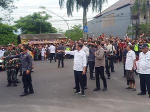 Warga Histeris Sambut Jokowi, Terakhir Dikunjungi Soeharto 33 Tahun Silam