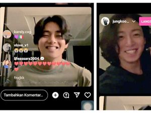Jungkook Live Bareng Taehyung, Fans Heboh Langsung Ngereog Jungkook Live Bareng Taehyung, Fans Heboh Langsung Ngereog