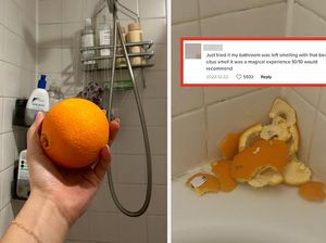 Kocak! Makan Jeruk Sambil Mandi Kini Jadi Tren di TikTok