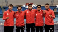 Piala Davis 2023 : Indonesia Diimbangi Vietnam pada Hari Pertama