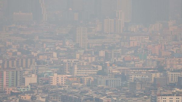 Potret Bangkok Berselimut Polusi Udara