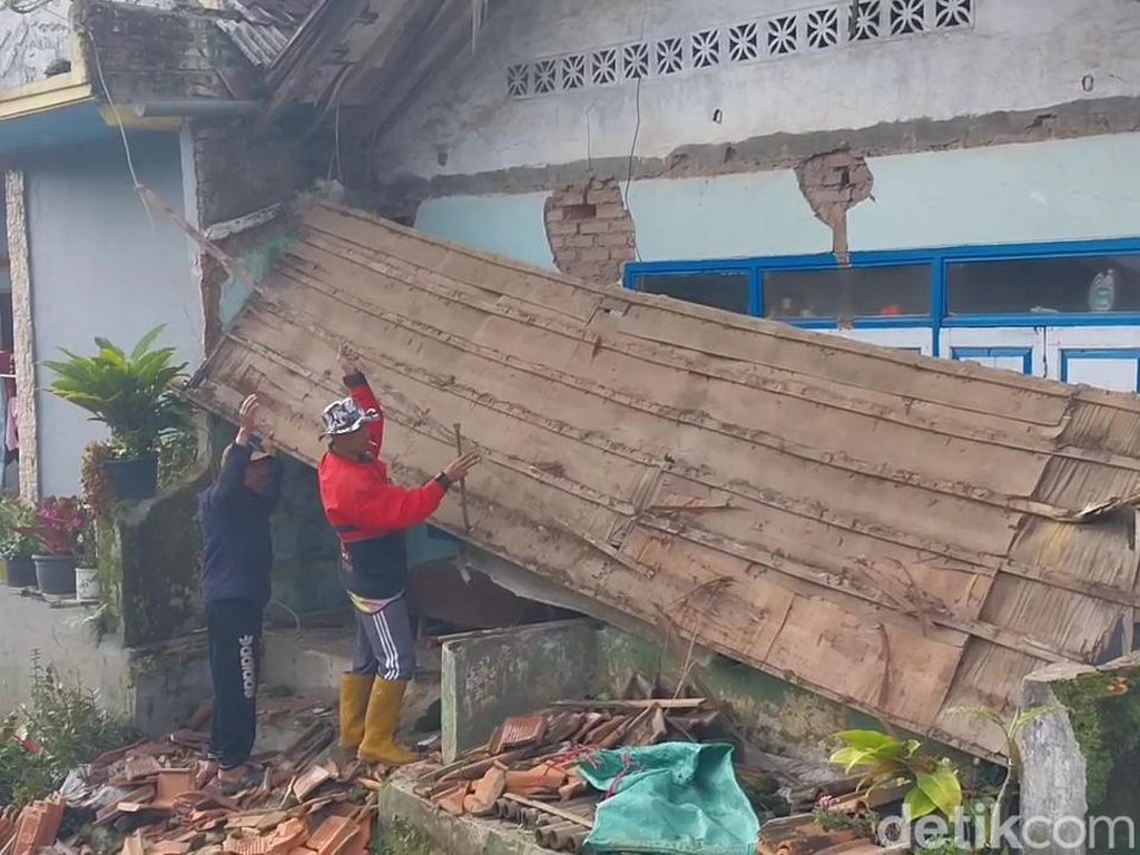 400-an Rumah Terdampak Gempa Garut, Wabup: Mayoritas Rusak Ringan