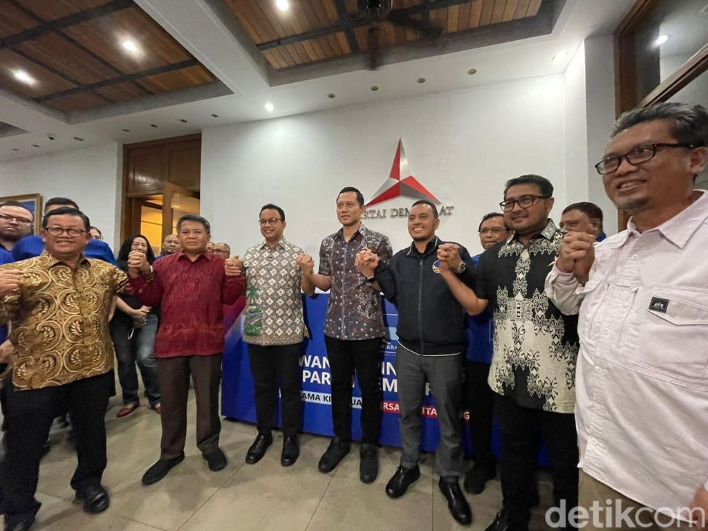 Anies Ucapkan Terima Kasih Usai Bertemu AHY dan Koalisi NasDem-PKS-PD Anies Ucapkan Terima Kasih Usai Bertemu AHY dan Koalisi NasDem-PKS-PD