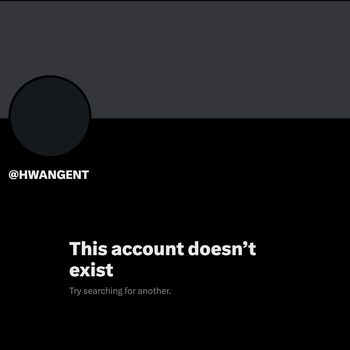 Akun Twitter HWANG ENT