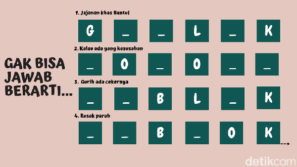 Bisa Tebak Semua Kata? Baca Petunjuk Dulu Biar Nggak Salah