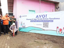 Dukung Program Patok Batas BPN, Bupati Ipuk: Permudah Warga Dapat Sertifikat