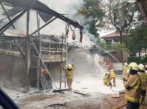 Toko Material di Cilandak Hangus Terbakar, Diduga Korsleting Listrik