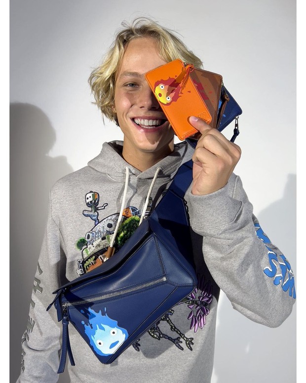 Cardholder Loewe x Howl's Moving Castle/