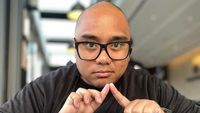 Turun BB 20 Kg, Ini Momen Saykoji Makan Tumpeng hingga Mie Ayam