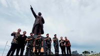 Keren! Monumen Jenderal Soedirman Menjulang Tinggi di PIK 2