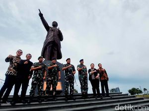 Keren! Monumen Jenderal Soedirman Menjulang Tinggi di PIK 2