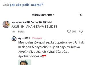 Heboh TikTok Kapolres Luwu Ancam Usut Akun Kritik Mahasiswa UI Tersangka Heboh TikTok Kapolres Luwu Ancam Usut Akun Kritik Mahasiswa UI Tersangka