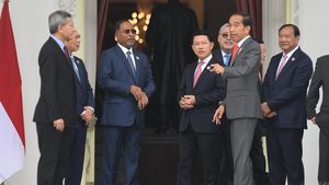Momen Jokowi Terima Kunjungan Menlu dan Sekjen ASEAN