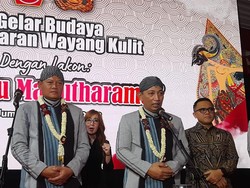 Gelar Wayang Kulit, Kapolri: Perkuat Soliditas, Dekatkan TNI-Polri-Masyarakat