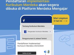 Pendaftaran Implementasi Kurikulum Merdeka Segera Dibuka, Sekolah Siapkan 3 Hal Ini!