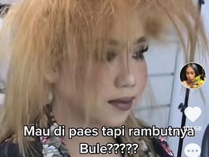 Viral Pengantin Berambut Pirang Dirias Pakai Paes, Hasilnya Bikin Terpana Viral Pengantin Berambut Pirang Dirias Pakai Paes, Hasilnya Bikin Terpana