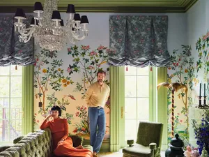 Foto: Rumah Badut Lily Allen dan David Harbour, Terinspirasi Era Klasik Foto: Rumah Badut Lily Allen dan David Harbour, Terinspirasi Era Klasik