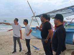 Sekda Badung Minta Jukung Mangkal di Pantai Jerman Ditata