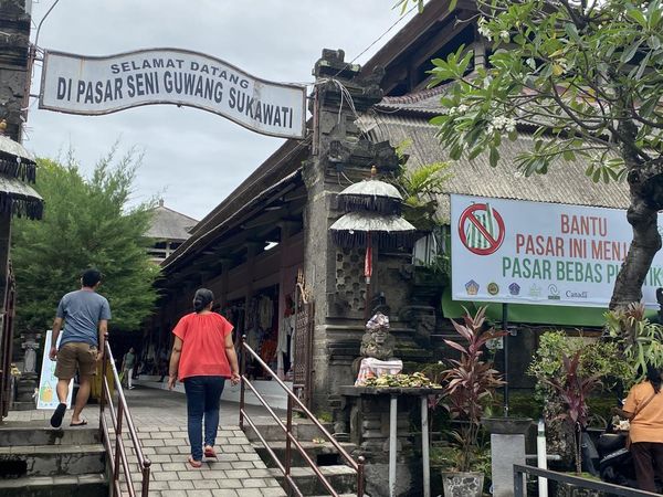 Potret Pasar Seni Sukawati Sebelum Direnovasi