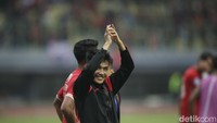 Witan diperkenalkan kepada The Jakmania tepat sebelum pertandingan Persija vs Rans Nusantara di Stadion Patriot.