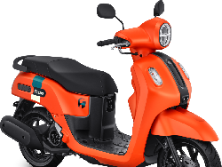 Segar Banget, Kini Yamaha Fazzio Hybrid-Connected Punya Warna Orange