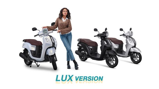 Yamaha Fazzio Hybrid-Connected hybrid 2023 kini punya warna baru