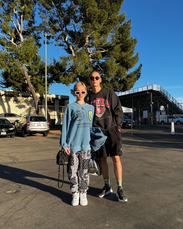 Agnes Mo dan Adam Rosyadi/Foto: Instagram.com/Ryoshiadam Agnes Mo dan Adam Rosyadi