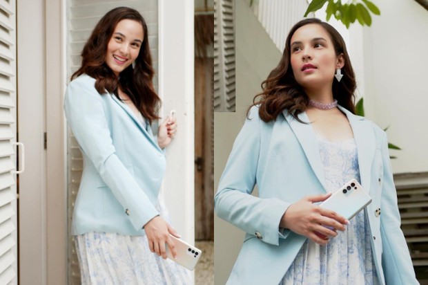 Chelsea Islan Tampil Feminin dengan Floral Dress Chelsea Islan