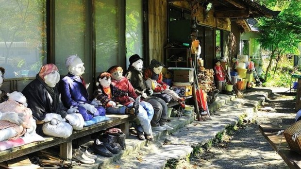 Desa Nagoro/Foto: Instagram.com/discover.tokushima Desa Nagoro, desa unik yang lebih banyak dihuni oleh boneka