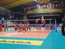 Jakarta LavAni Allo Bank Menang 3-0 dari Kudus Sukun Badak