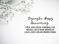 40 Kata-kata Anniversary Pernikahan yang Bikin Suami Senyum-senyum