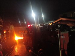 Kebakaran di Pasar Adat Lelateng, Api Berhasil Dipadamkan Setelah 2 Jam