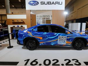Keren Banget! All New Subaru WRX Berbalut Stiker Kamuflase Keren Banget! All New Subaru WRX Berbalut Stiker Kamuflase