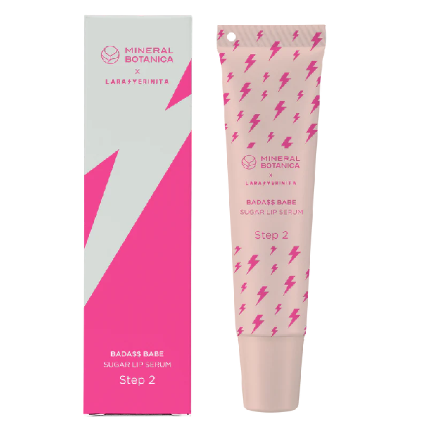 Mineral Botanica X LaraSyerinita Badass Babe Sugar Lip Serum/Foto: mineralbotanica.com Mineral Botanica X LaraSyerinita Badass Babe Sugar Lip Serum-mineralbotanica.com