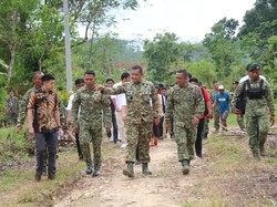 Pangkostrad Gandeng Petani Garap Lahan di Pangandaran, Bupati Apresiasi