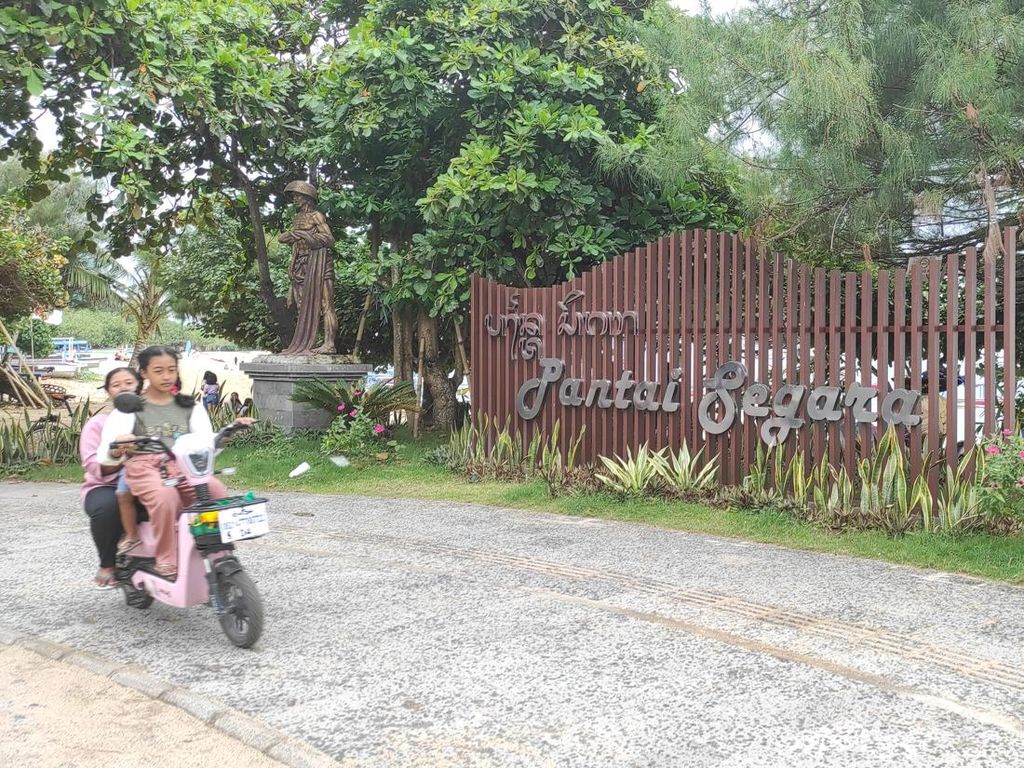 Pantai Segara Kini Makin Asyik Buat Jalan Kaki-Bersepeda Pantai Segara Kini Makin Asyik Buat Jalan Kaki-Bersepeda