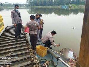 Mayat Bayi Laki-Laki Ditemukan Mengapung di Bendung Sengguruh