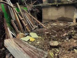 Angin Kencang Sapu Rumah Korban Gempa di Cianjur, 3 Orang Terluka
