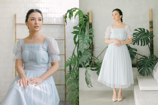 Tampil Anggun dengan Sheer Dress ala Chelsea Olivia Chelsea Olivia