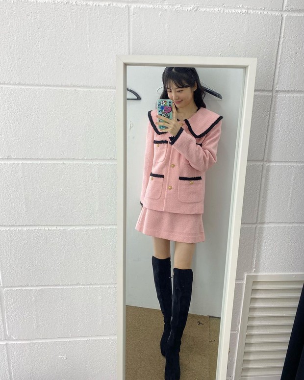 Two Piece Set Kemeja Wol dan Boots