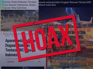 Hoax Ratusan Tentara China di Bandara, Polri Usut Pelakunya