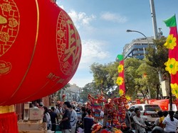 Ada Perayaan Cap Go Meh 2023 di Glodok, Lalin Macet