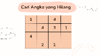 Masih Ingat Permainan Sudoku? Coba Cari Angka yang Hilang Kurang dari 5 Detik
