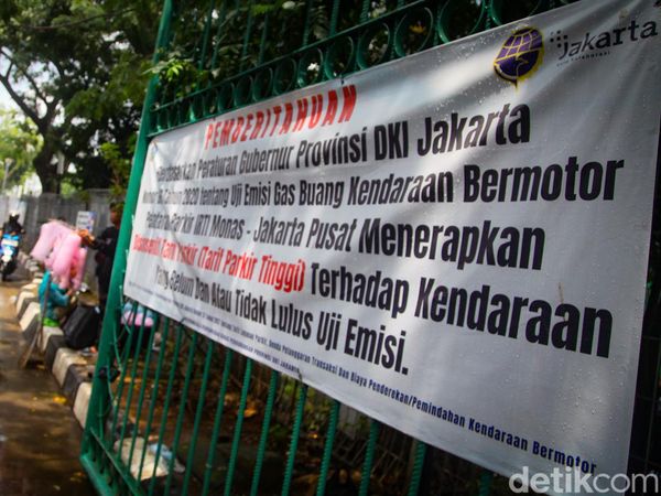 Catat! Kendaraan Tak Lulus Uji Emisi Kena Tarif Mahal di 11 Lokasi Ini