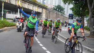 Jakarta Group Ride ke-2 GFNY Bali Jelajahi Jalur Emas Ibukota