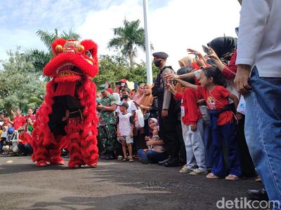 Potret Kemeriahan Perayaan Cap Go Meh di Ciamis